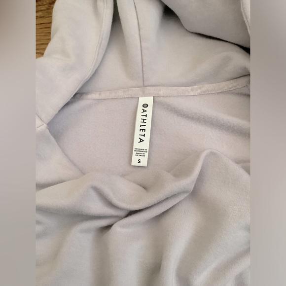Athleta Purana Wrap Hooded Sweatshirt, size M. - Picture 2 of 14